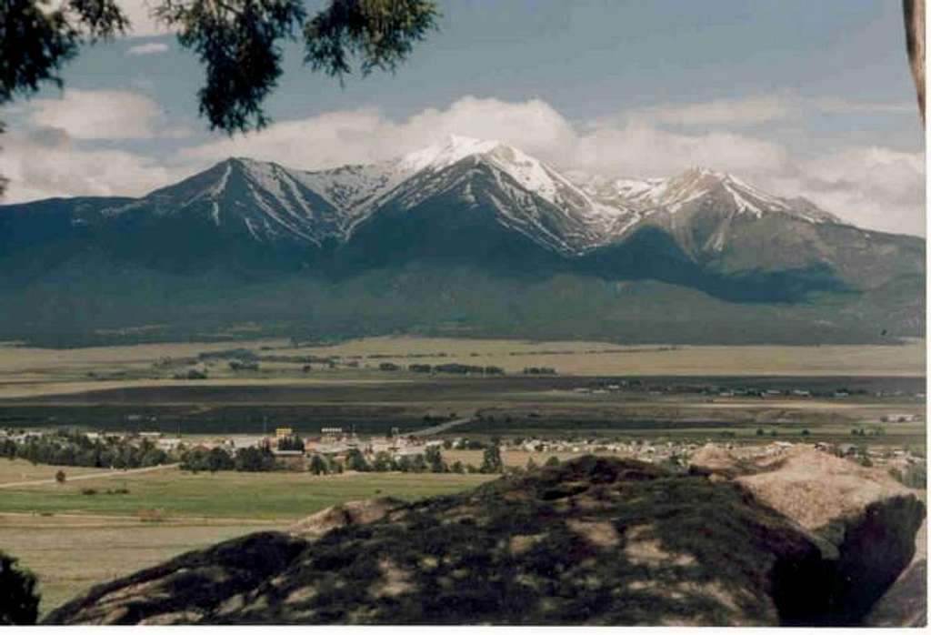 Mount Princeton with Johnson...