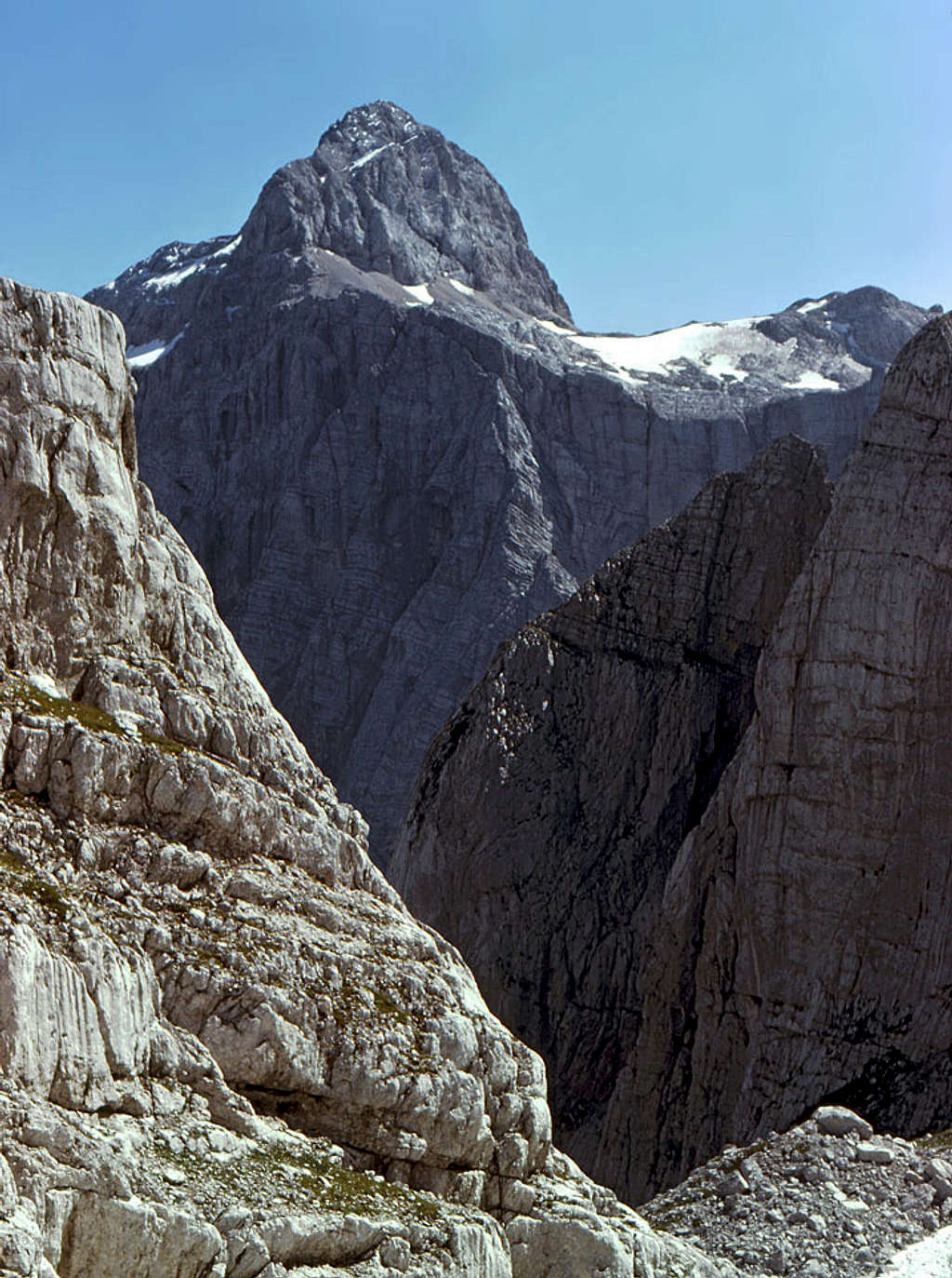 Triglav, seen from it's most prominent side