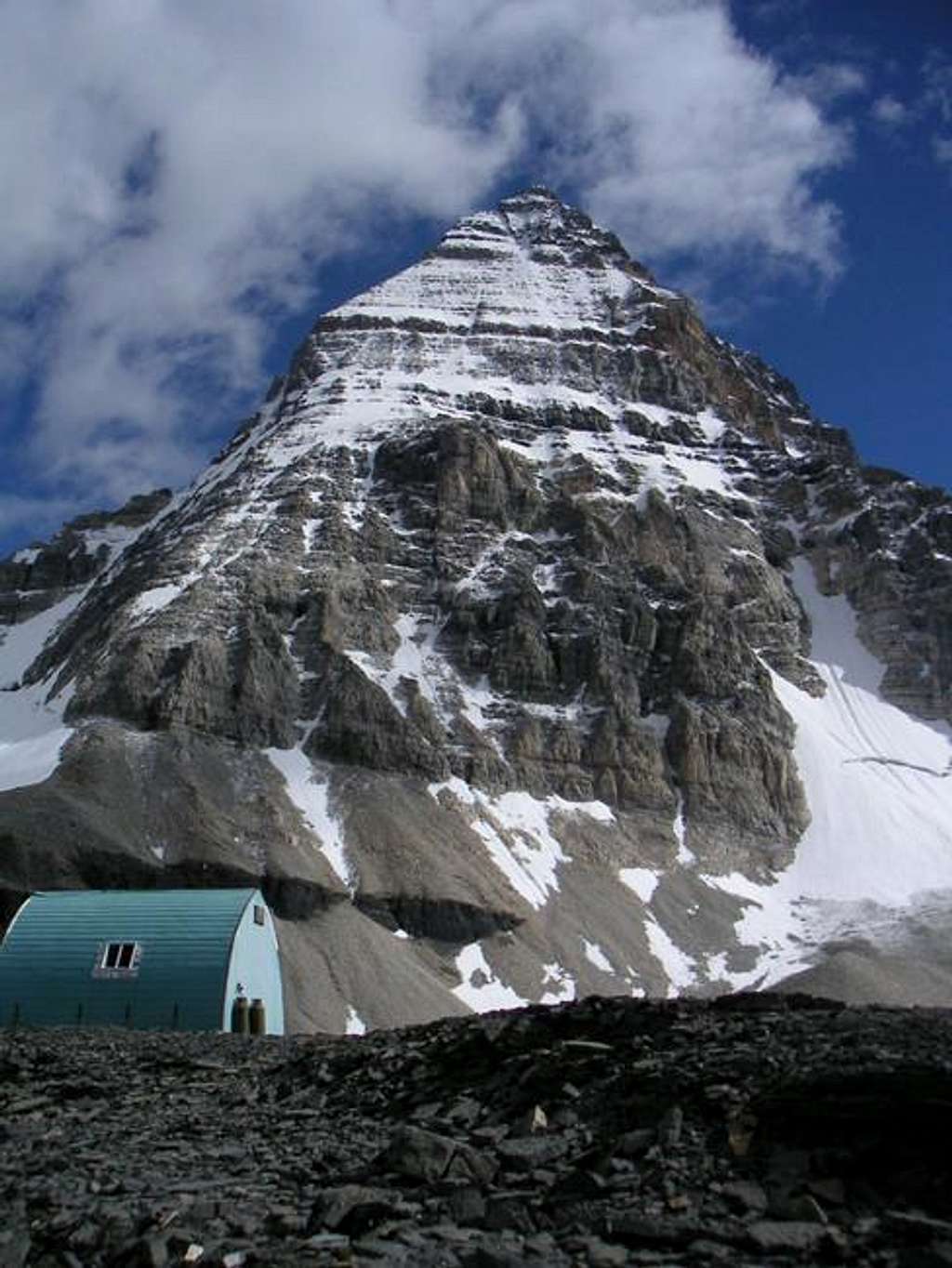 Hind hut to scale