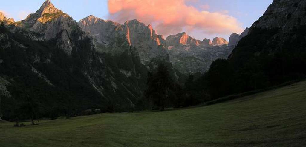 Grbaja valley in the evening...