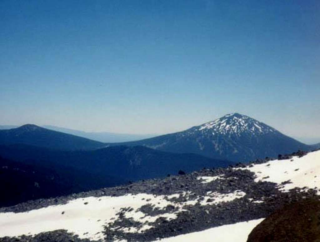 Mt. Bachelor from South Sister