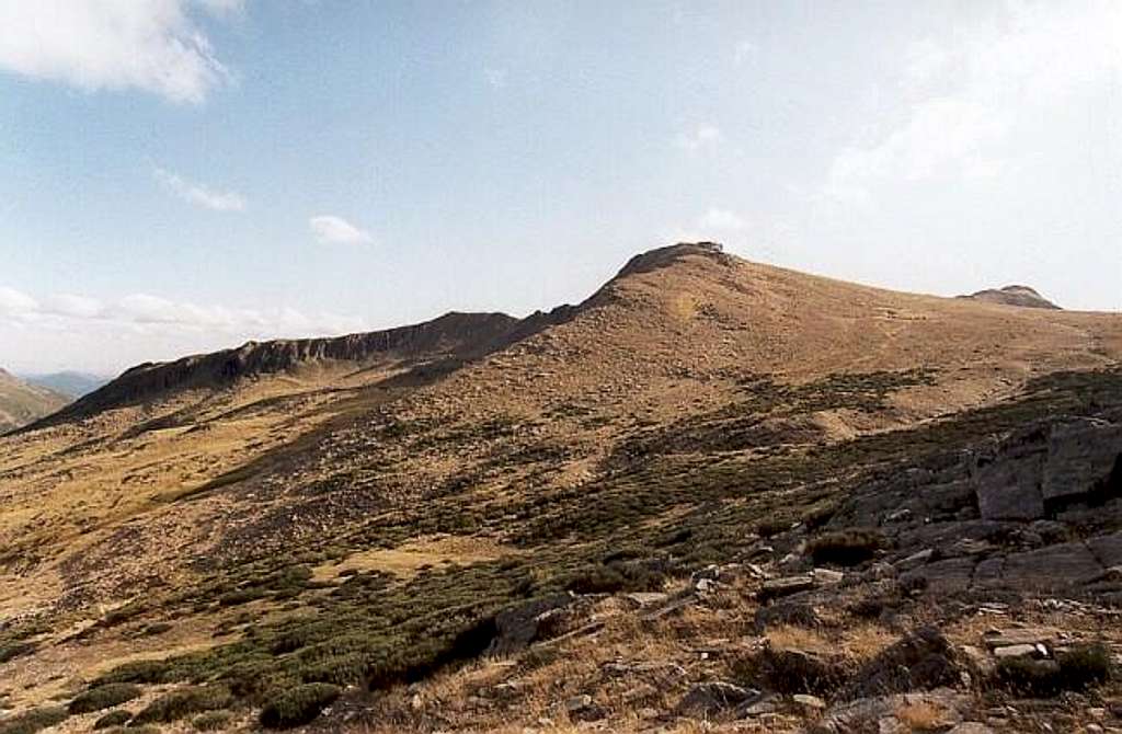 Pico del Lobo NE face
