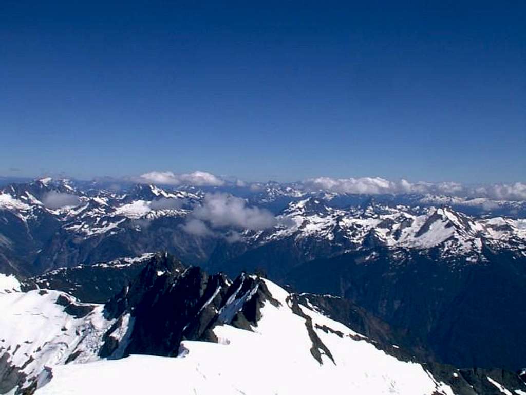 The North Cascades From Mt....