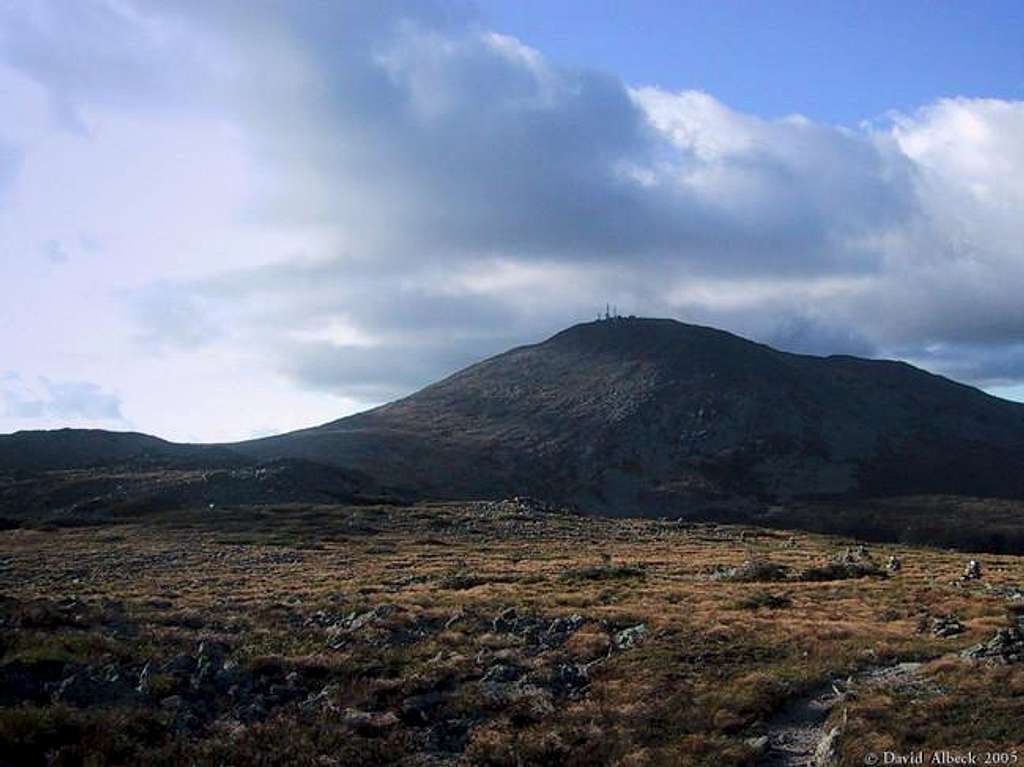 The summit cone seen from...