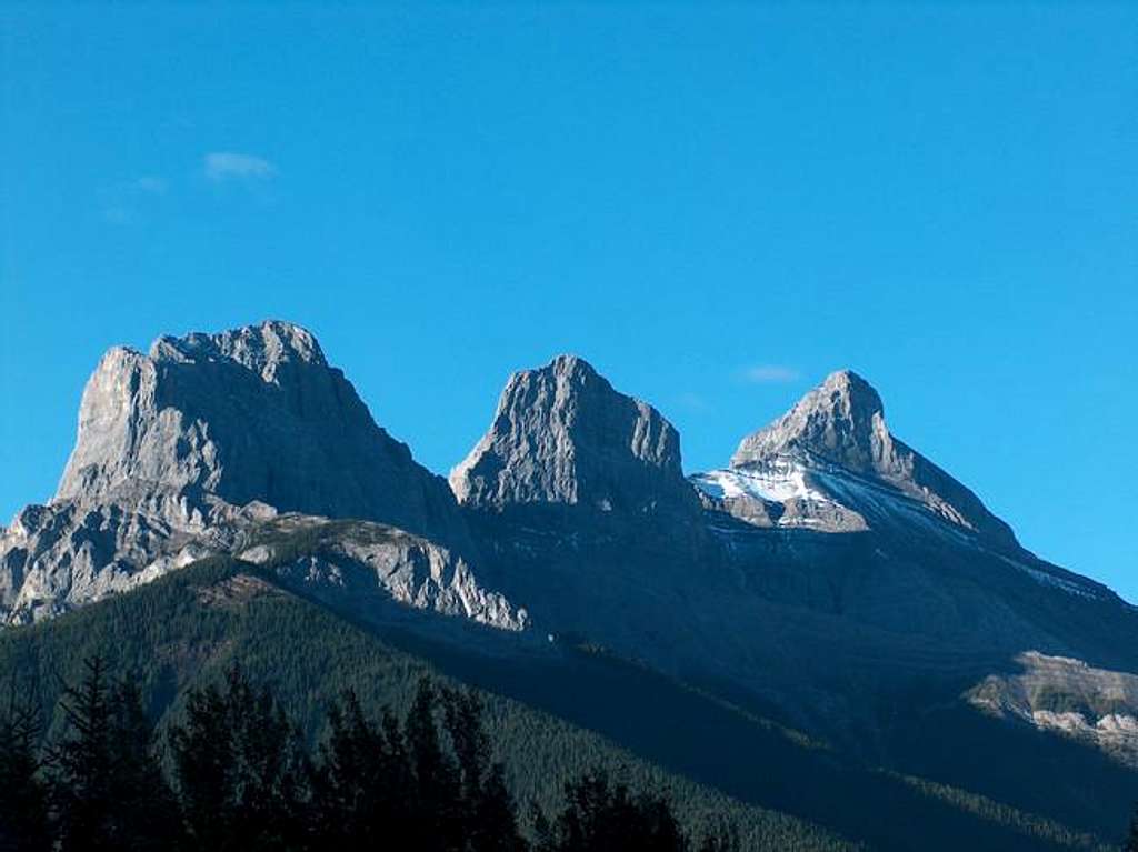 Three Sisters, Canmore,...