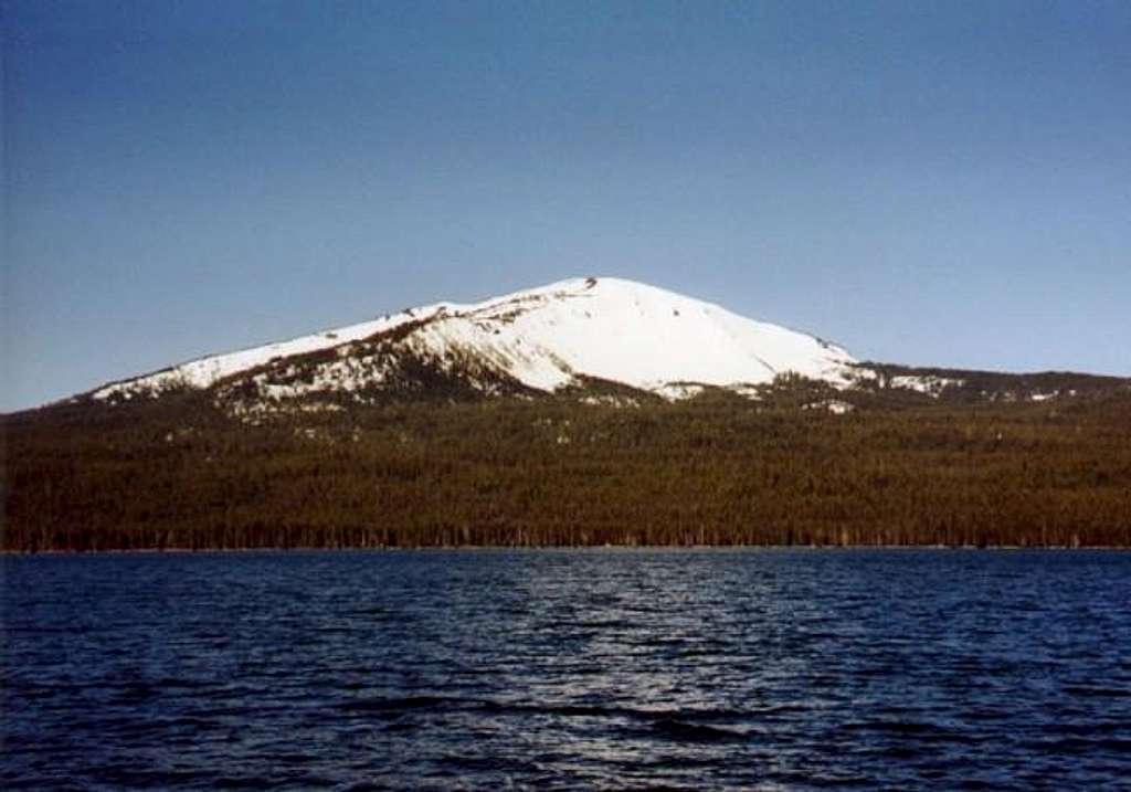 Mount Bailey from Diamond Lake