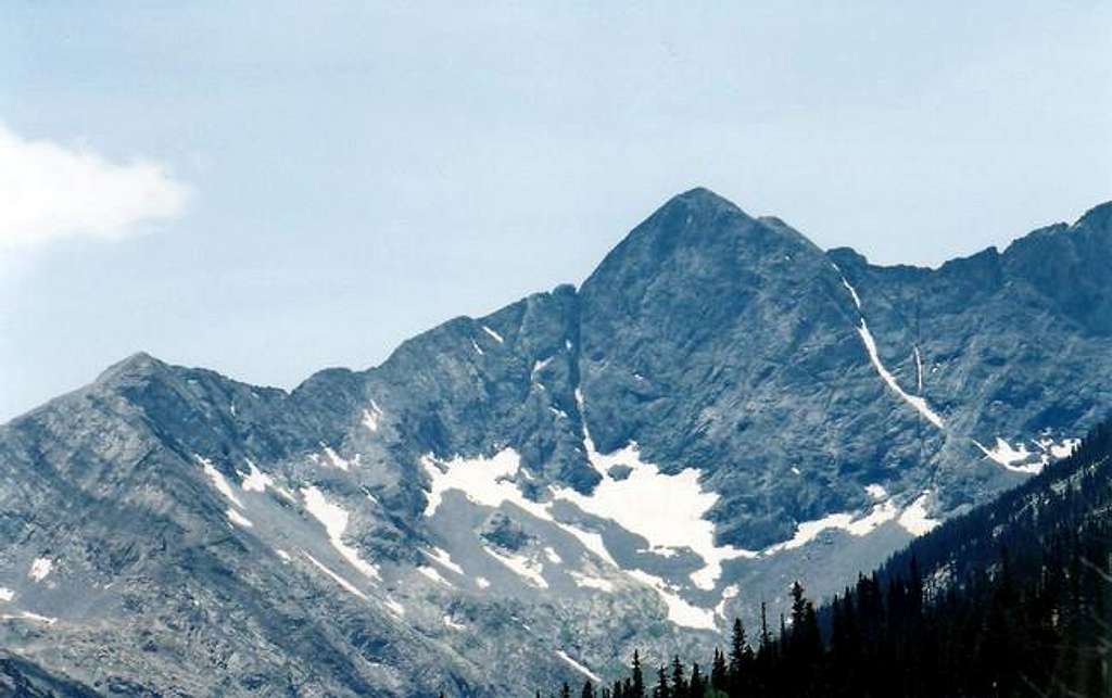 Gash Ridge from Huerfano Valley