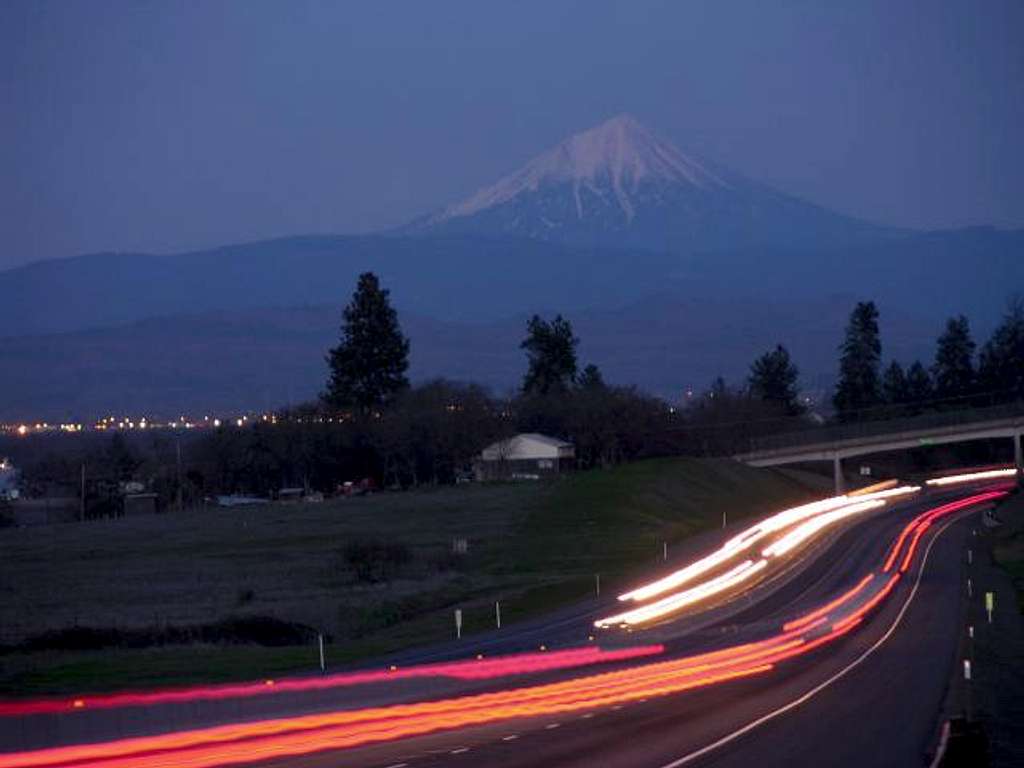  Mount McLoughlin from I-5....