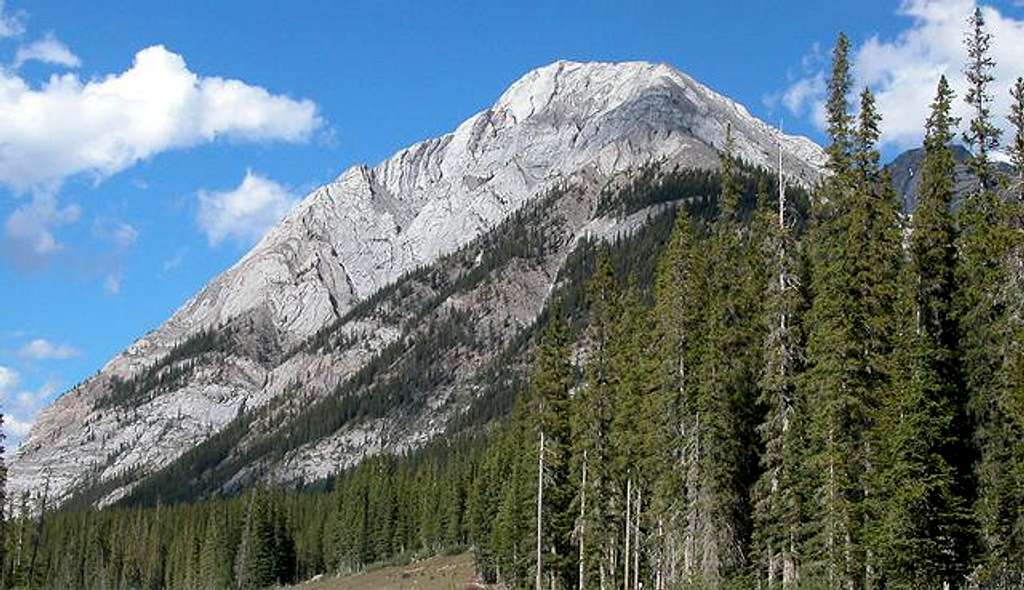 The west ridge of Mount...