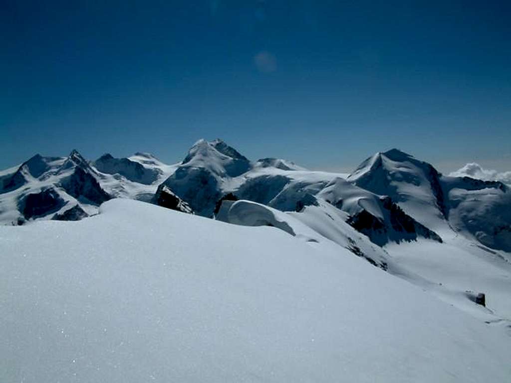 Looking into the Monte Rosa...