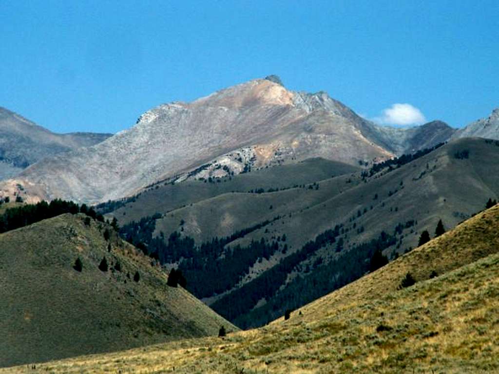 Duncan Peak and Duncan Ridge...
