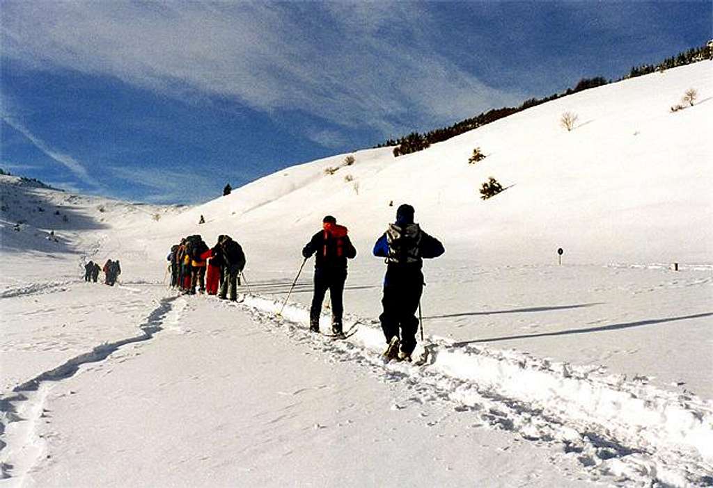 Winter in Monte Bondone