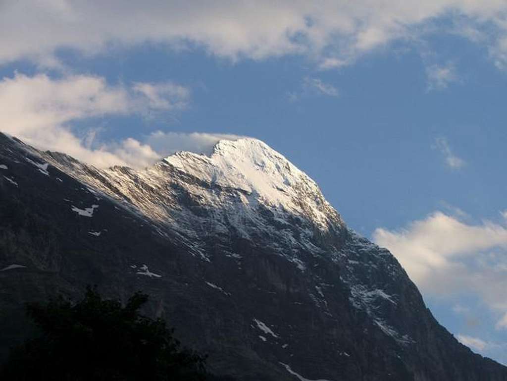 North face from Grindelwald,...