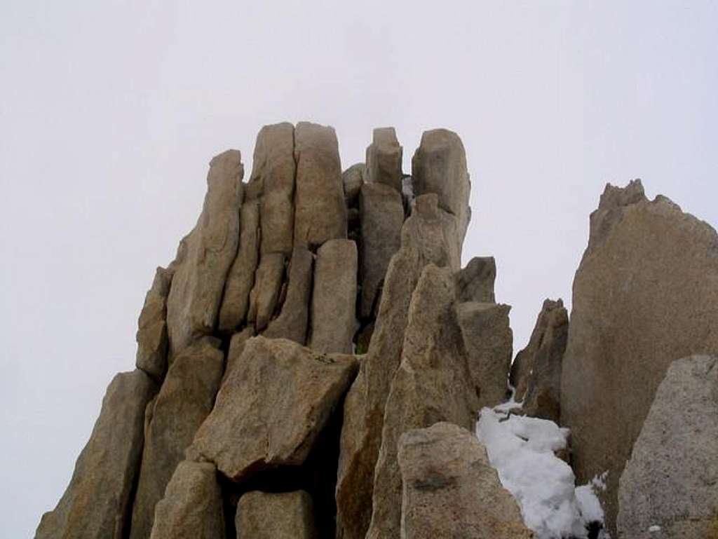 Summit Blocks of Mt. Gould in...