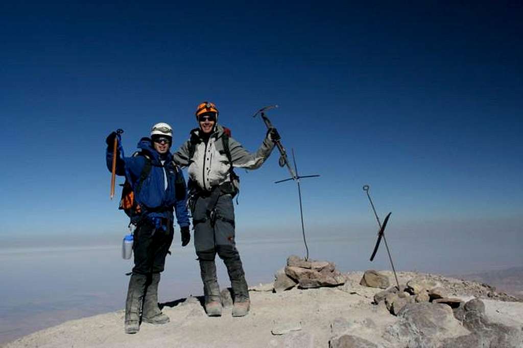 Summit of Chachani, 6075 m