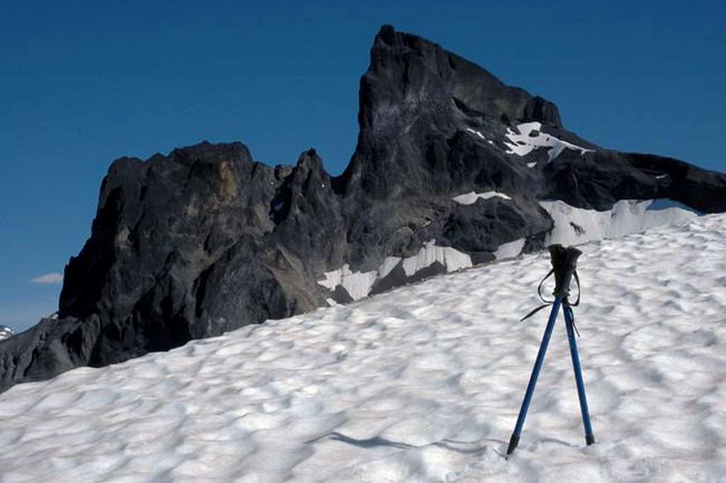 The Black Tusk from north....