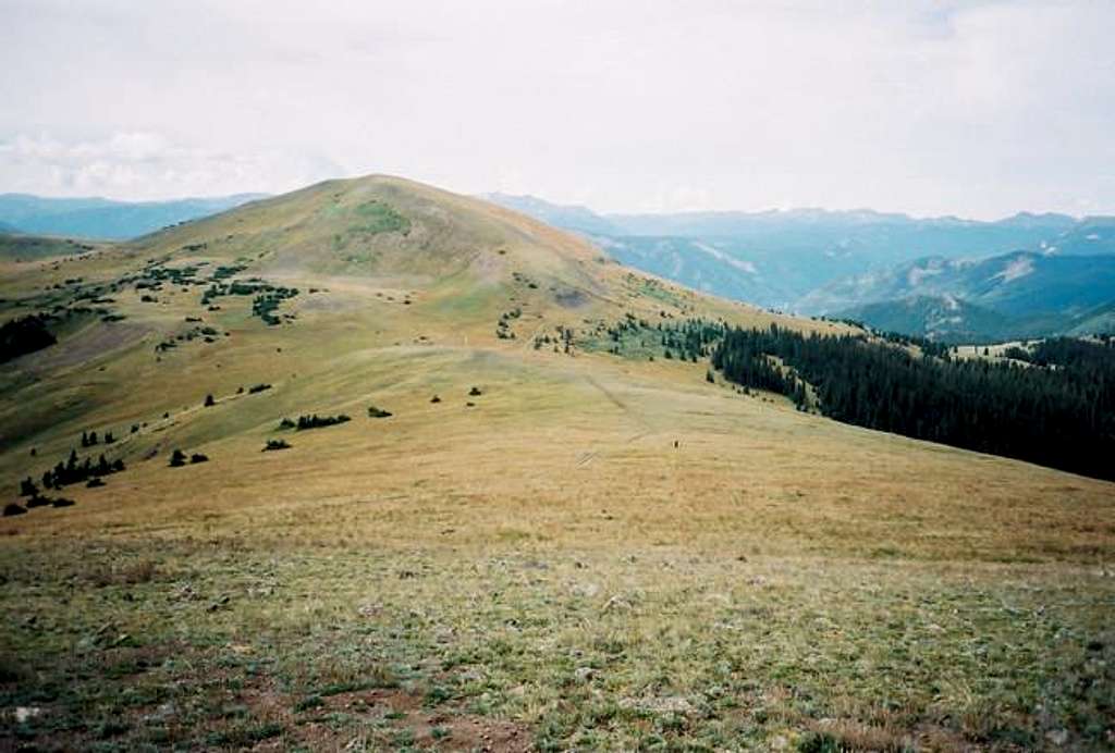 A view of Sheep Mountain.