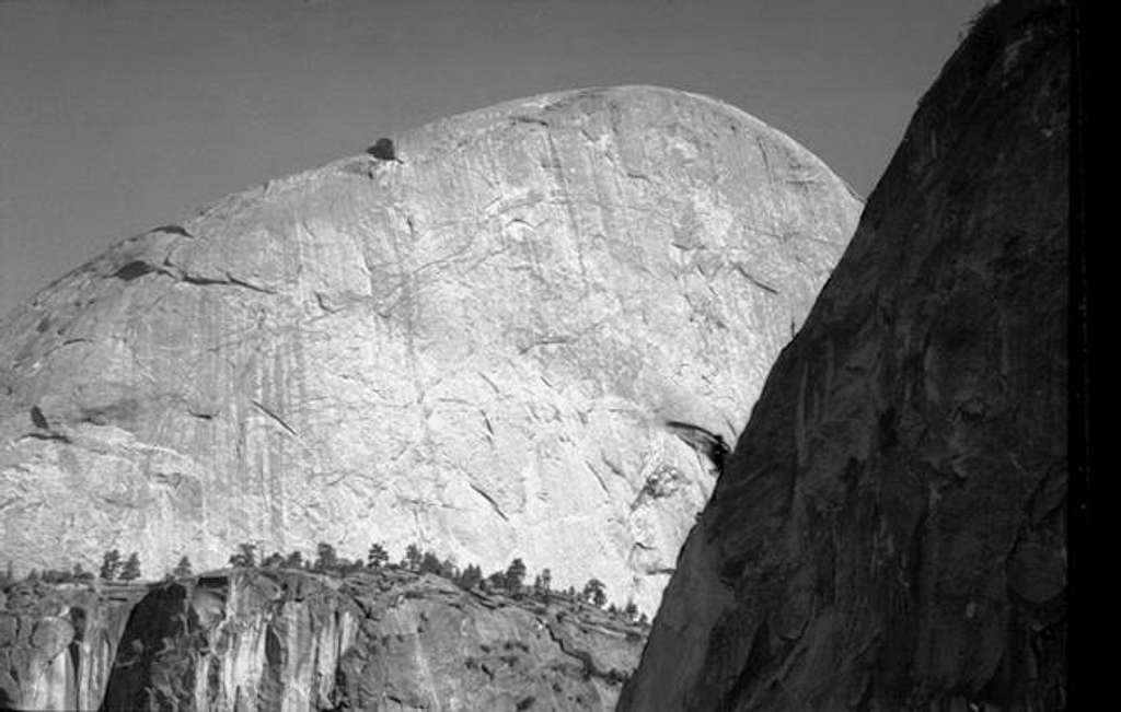 Approaching Half Dome. 1970.