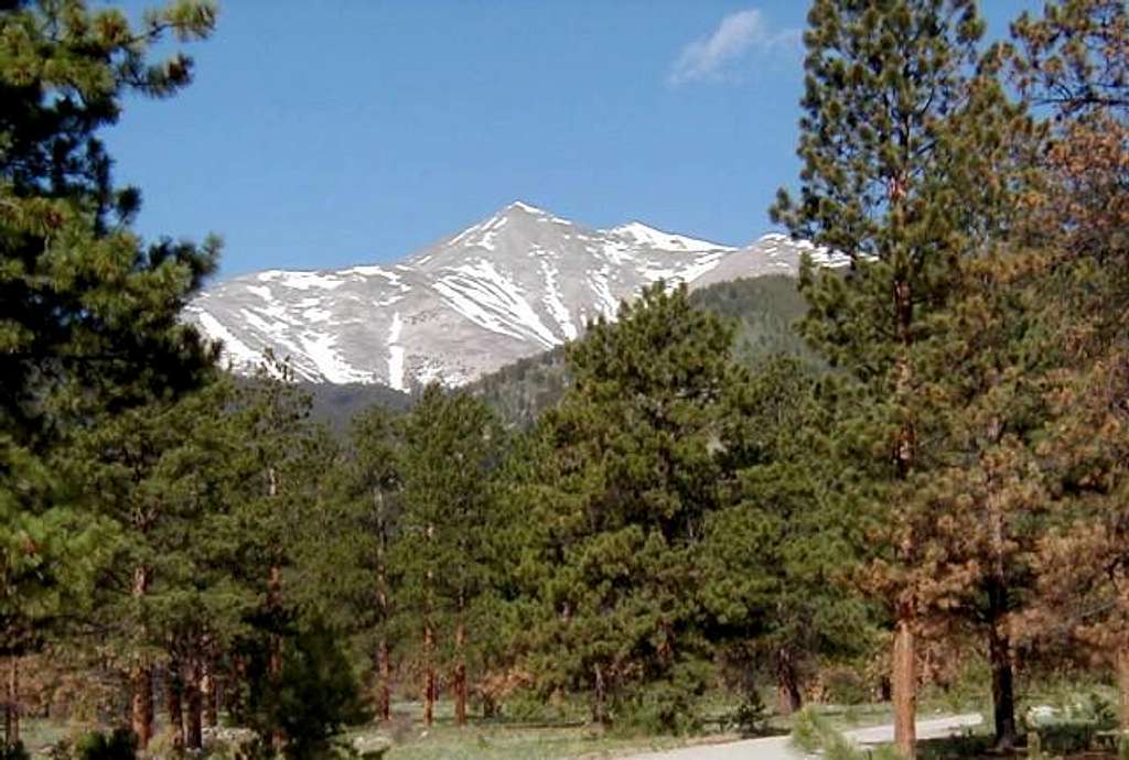 Mount Antero from the east...