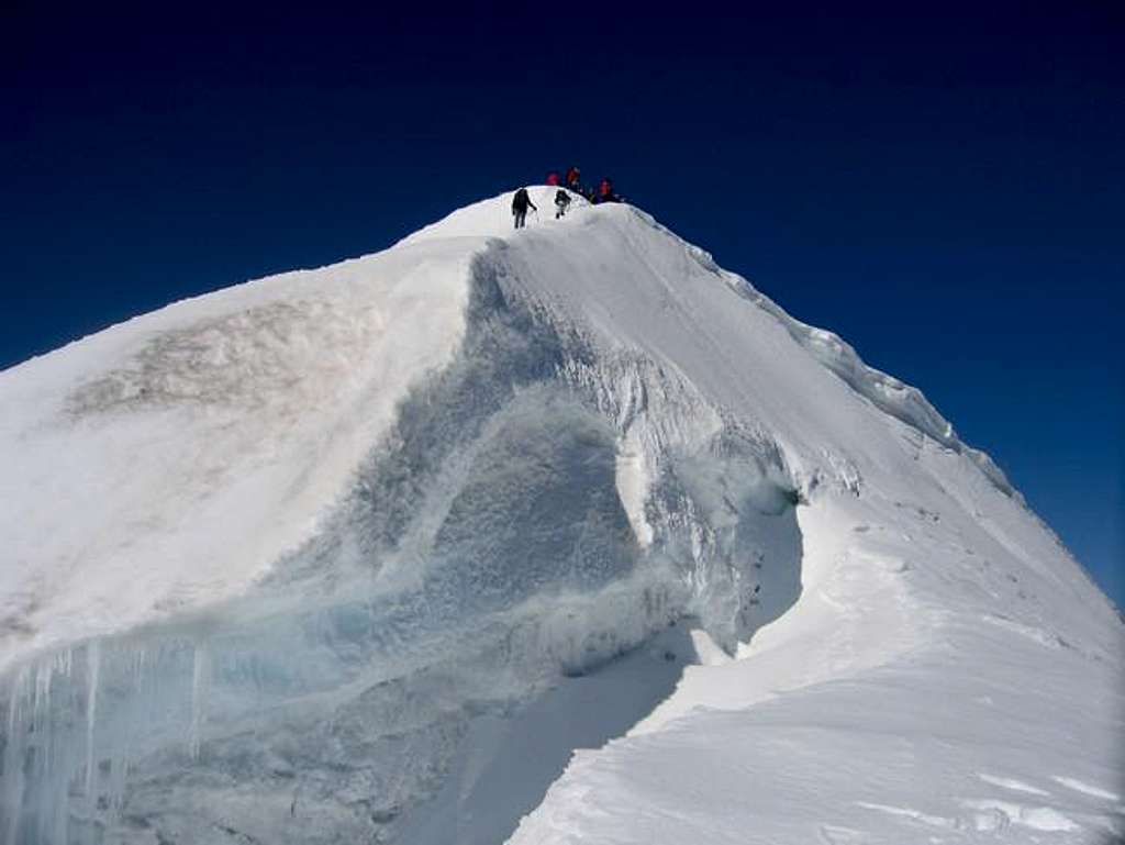 The summit of Bishorn