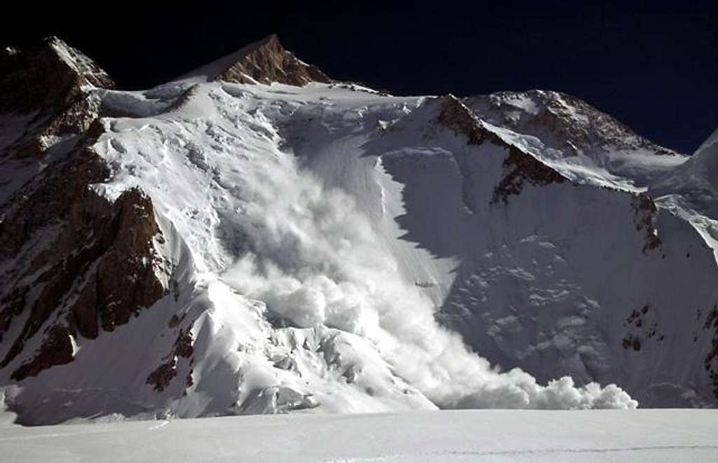Photo # 2. The avalanche has...
