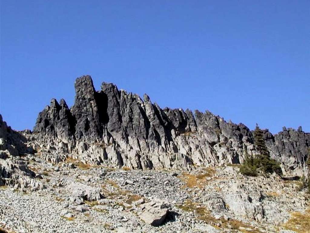 East face of Castle Peak