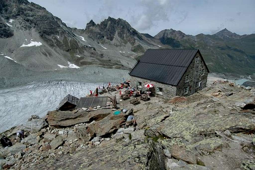 Cabane de Moiry. 07/2005