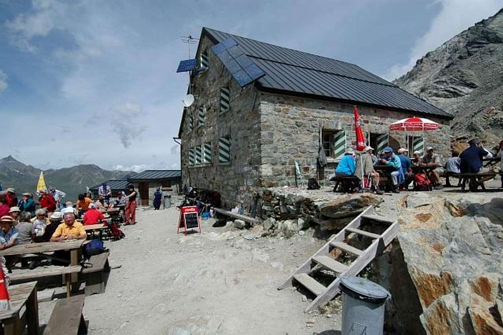 Cabane de Moiry. The food is...