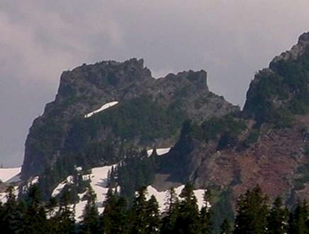 Castle Peak from Steven's...