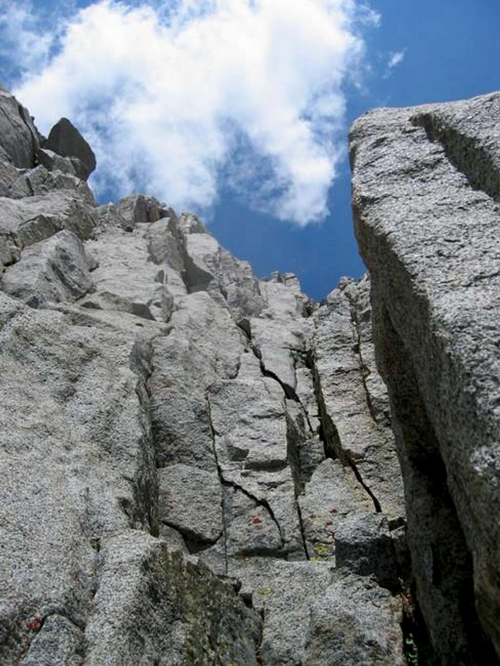 Headwall at the top of Mt....