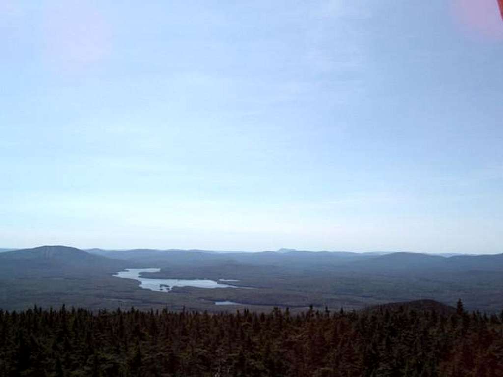 Grote Pond from Stratton Mt -...