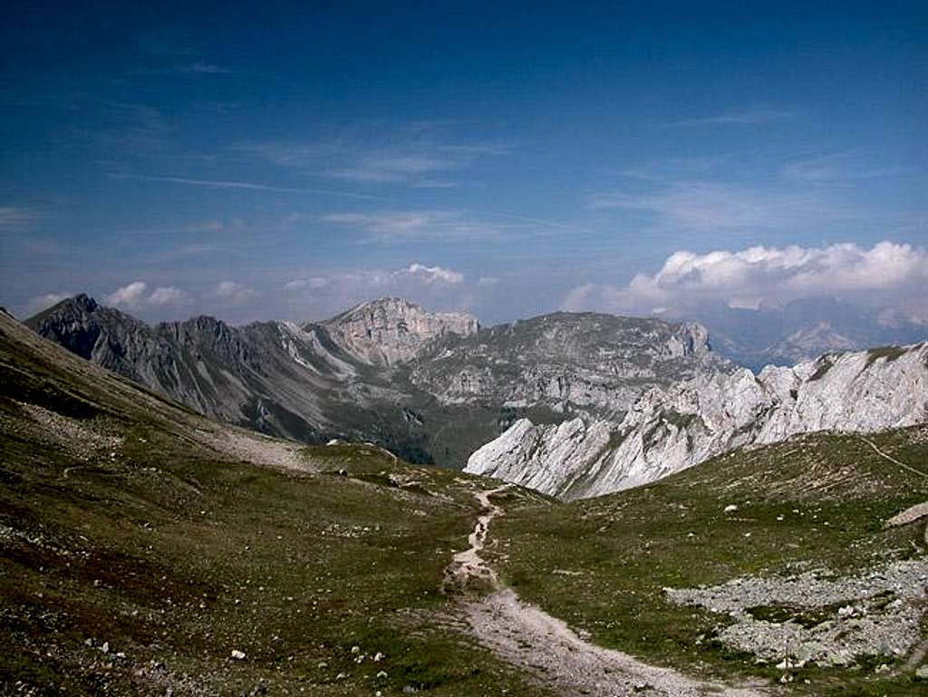 Looking from Passo delle...