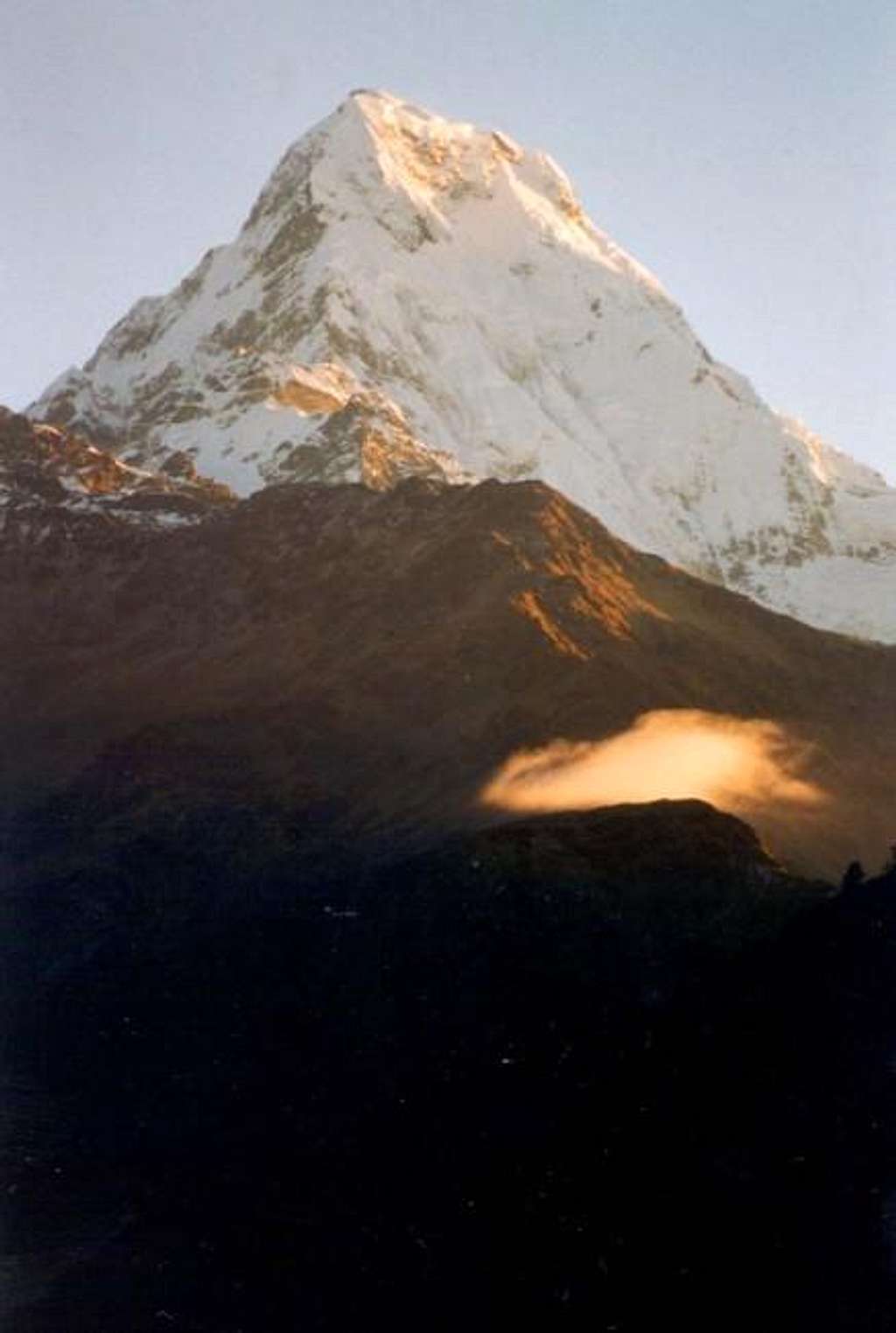 Annapurna South seen from...