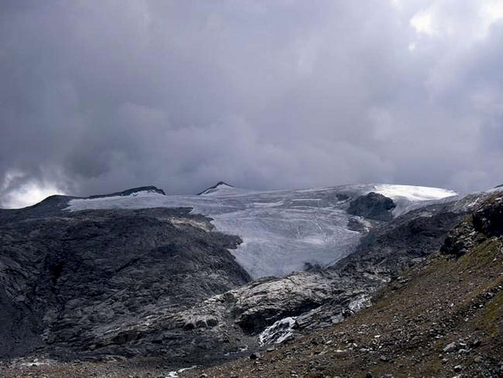 Magerstein glacier...