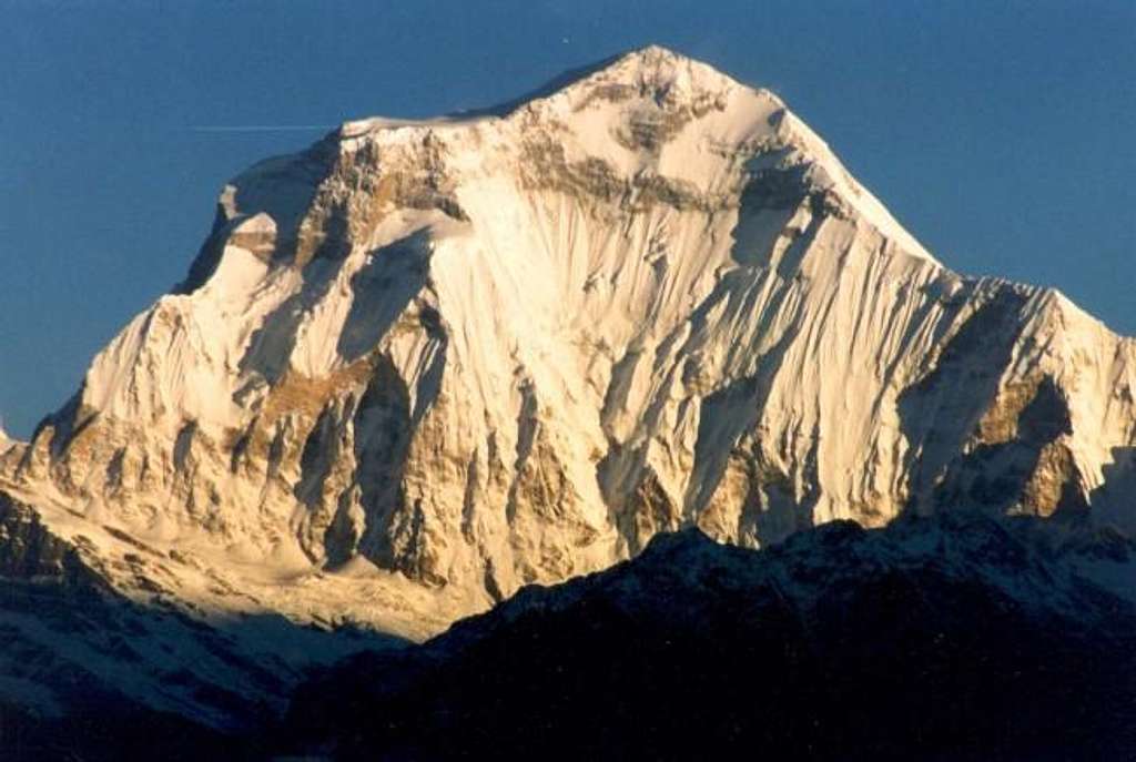 Dhaulagiri south face after...