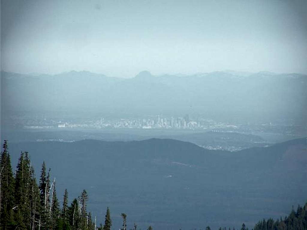 Seattle as seen from Mt....
