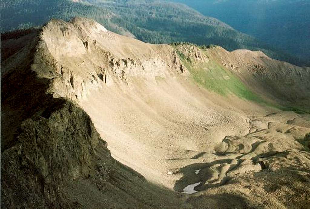 Sharkstooth Peak Summit View