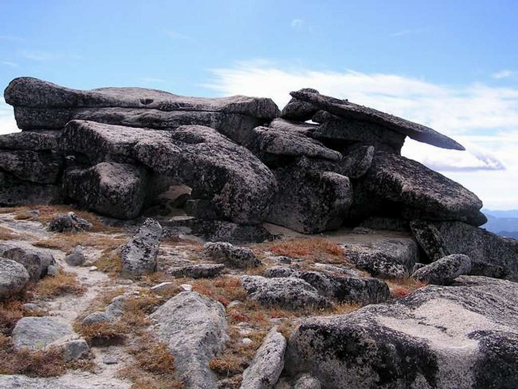 Cool-looking balancing rocks...