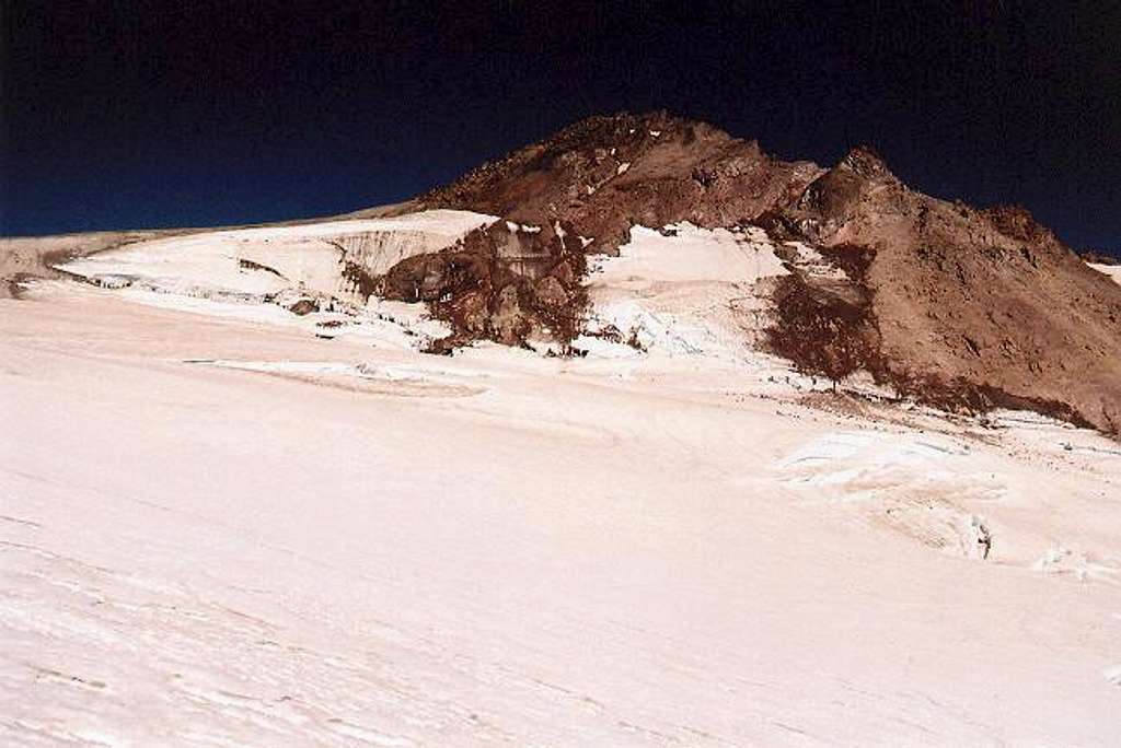 The summit of Glacier Peak...