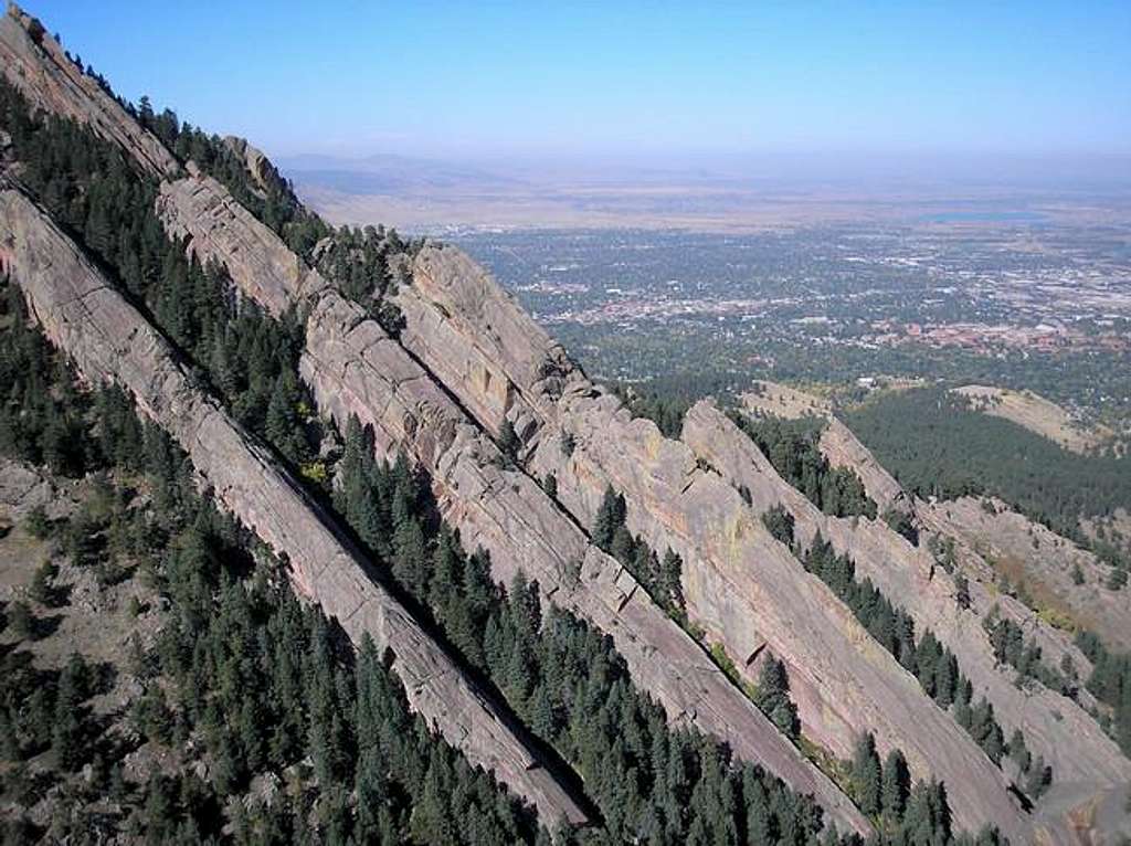 Flatirons as seen from the...