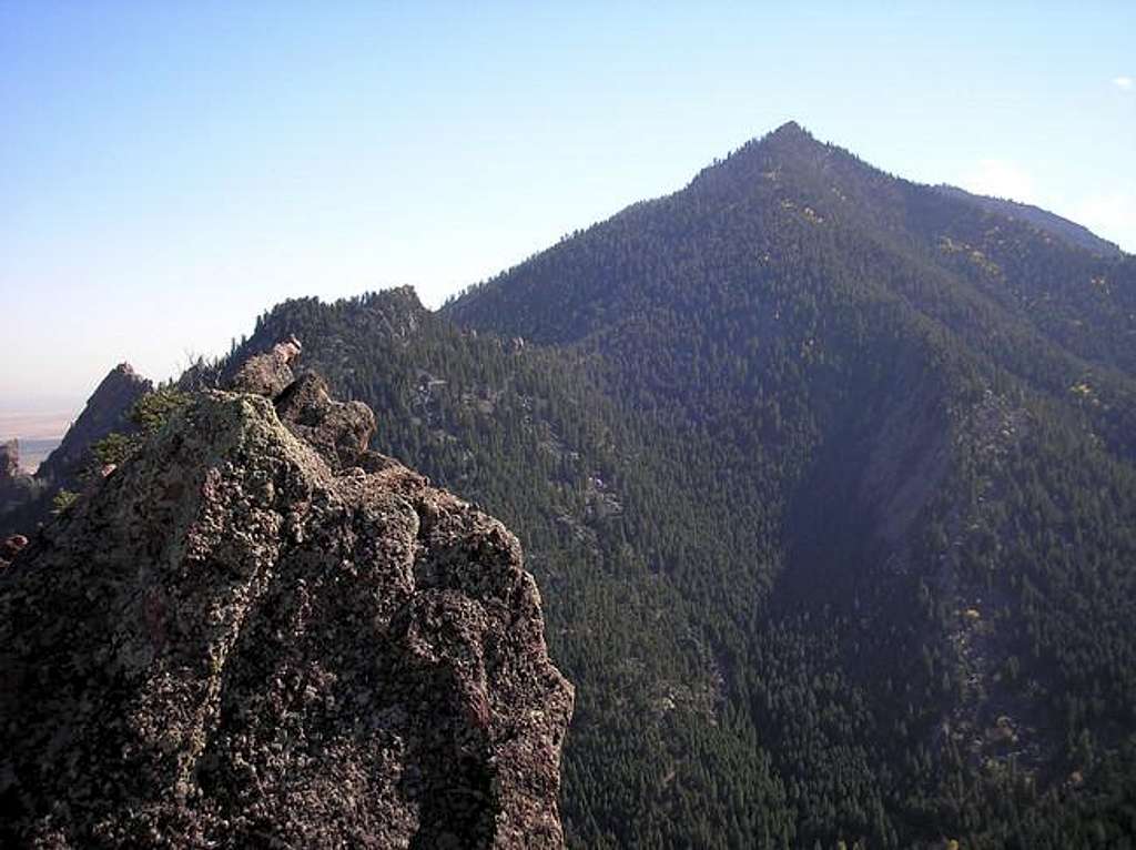Bear Peak from Dinosaur...