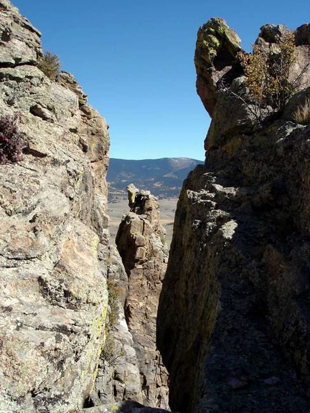 Eagle Rock has lots of cliffs...