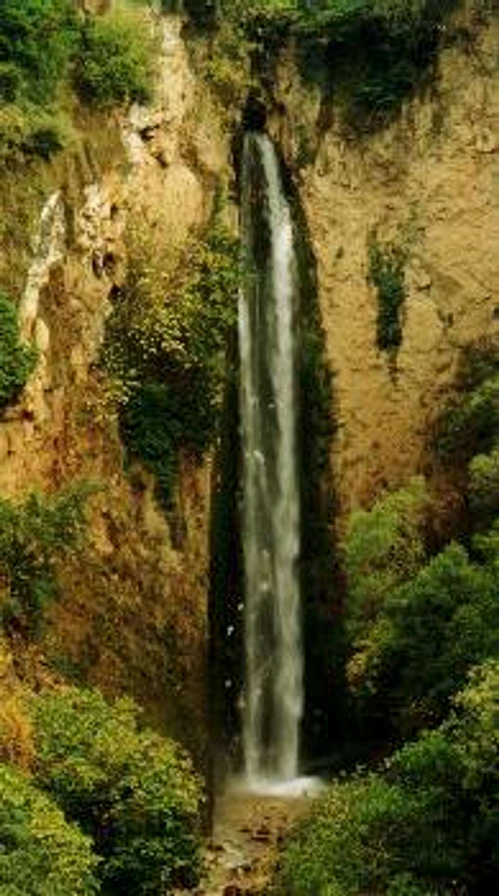 Sibetos waterfall in the...