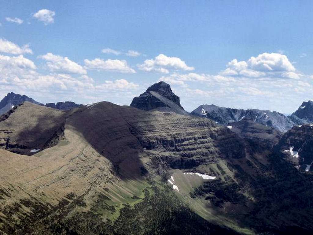 Mount Rockwell, center, then...