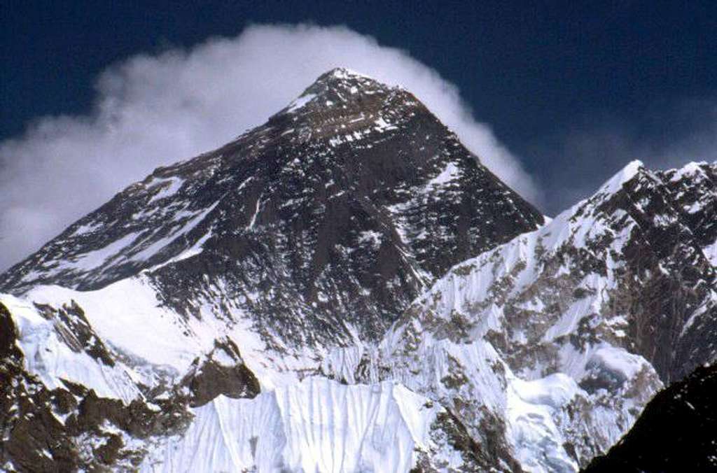Everest from Gokyo Peak in...