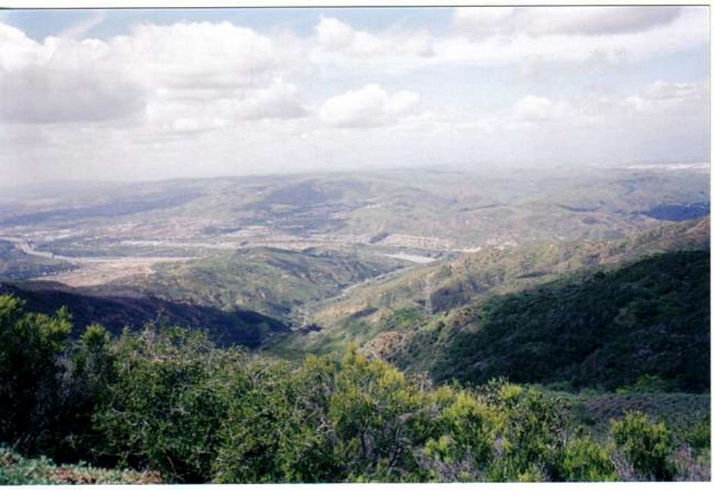 From the top of Coal Canyon,...