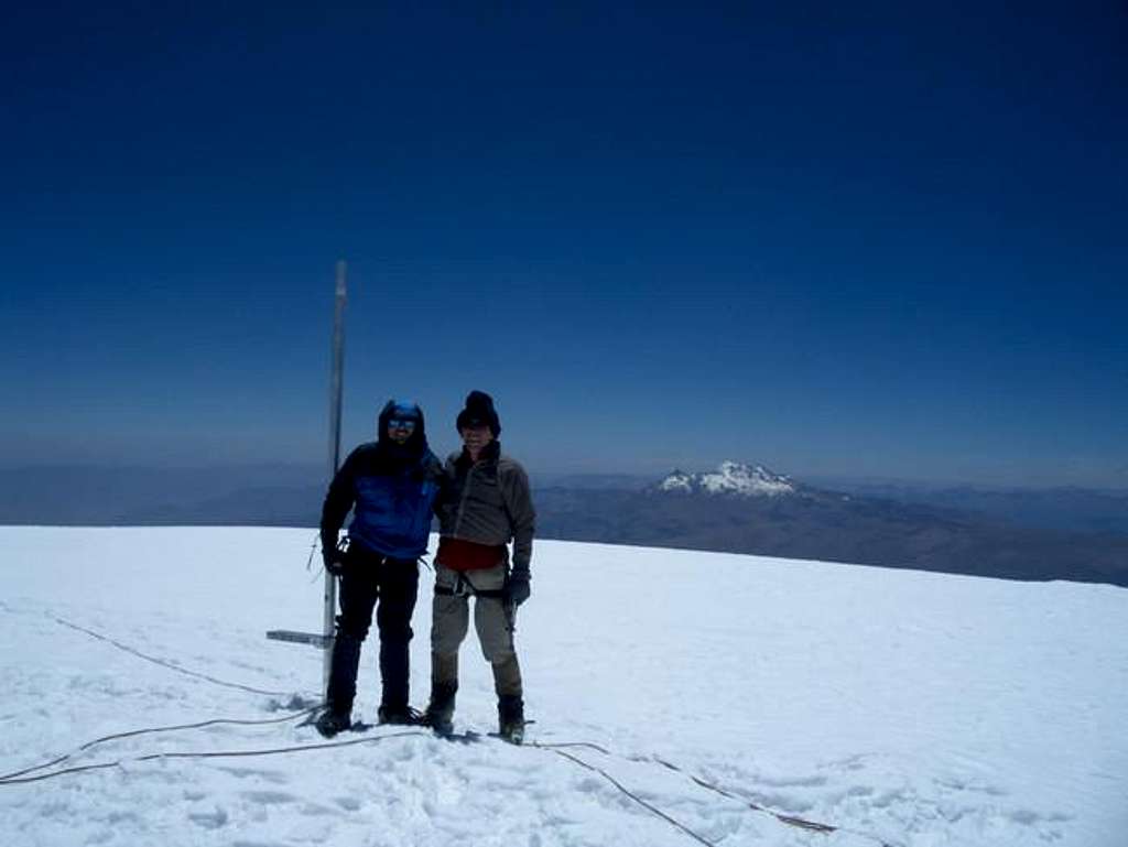Carlos and Vic on the Summit,...