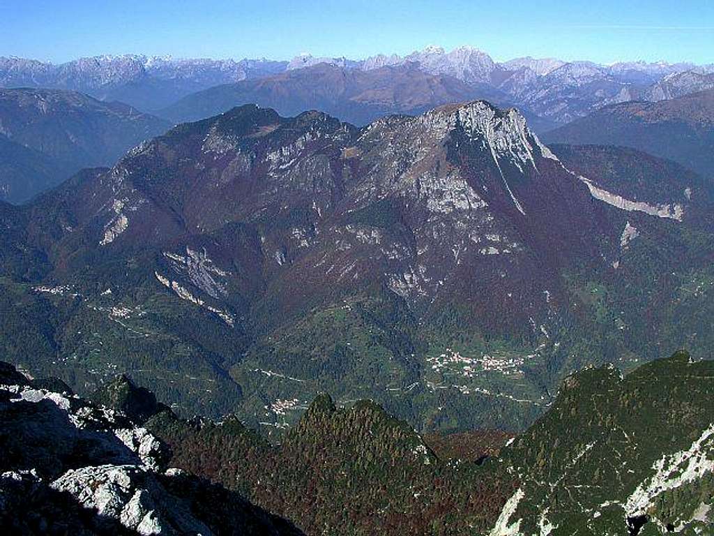 The view from Monte Sernio...