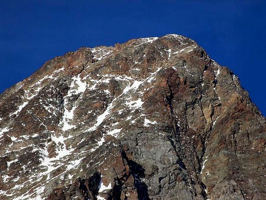 The summit of punta Garin...