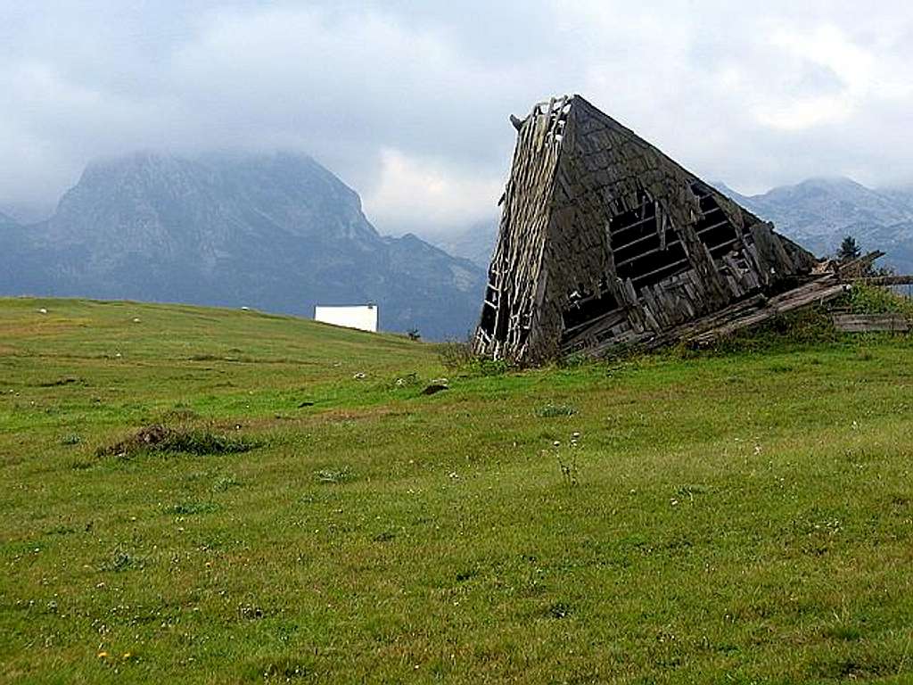 Hut from old time